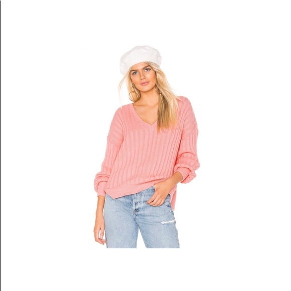 NWT Tularosa padon v-neck sweater size small - Picture 2 of 3